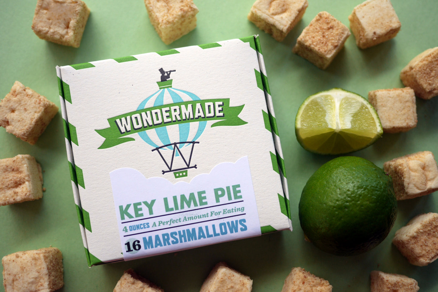 Key Lime Pie Marshmallows