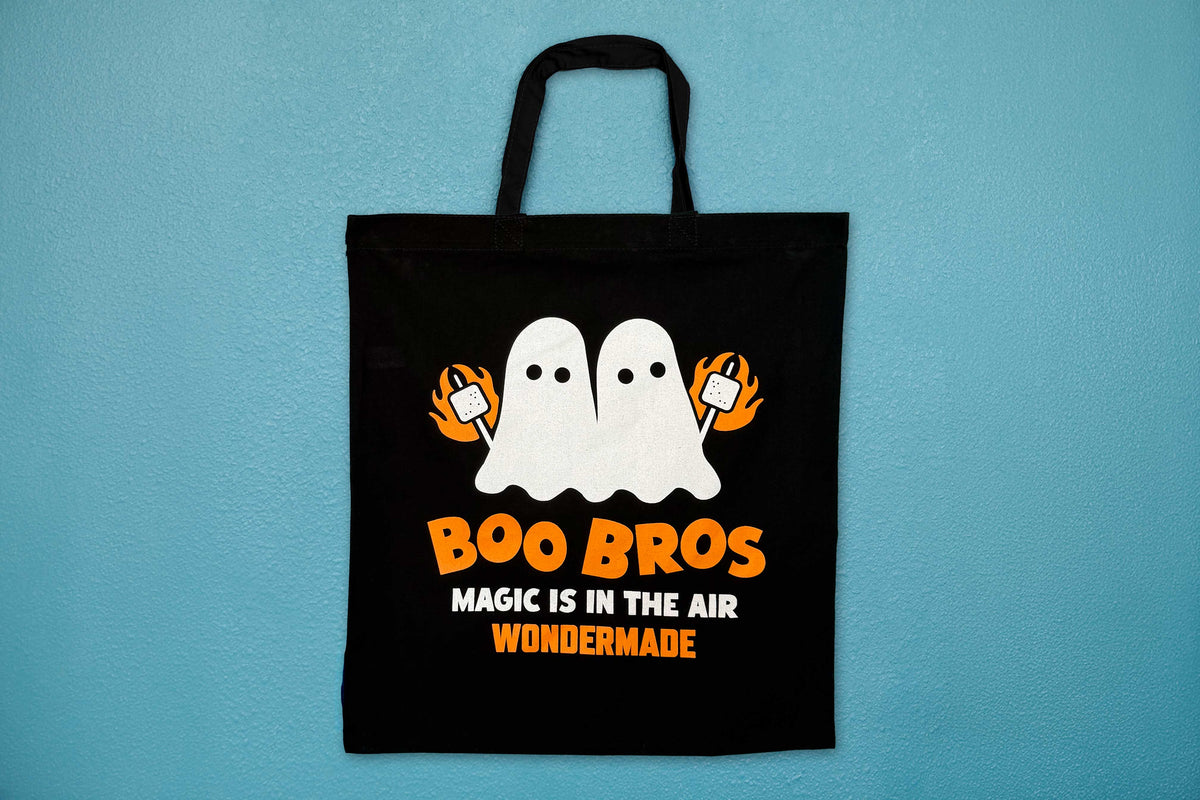 Boo Bros tote bag - black color