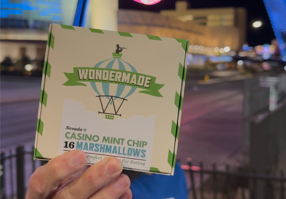 Nevada Casino Mint Chip Marshmallows