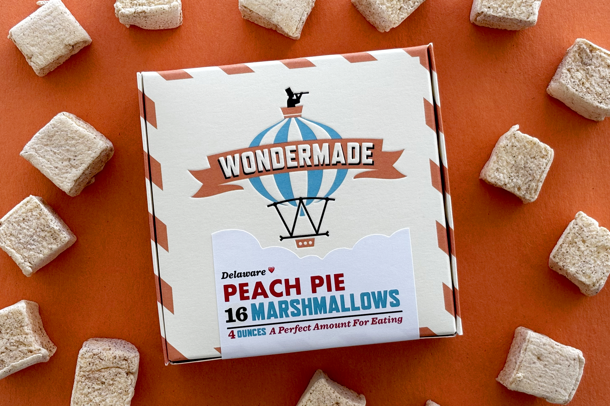 Delaware Peach Pie Marshmallows