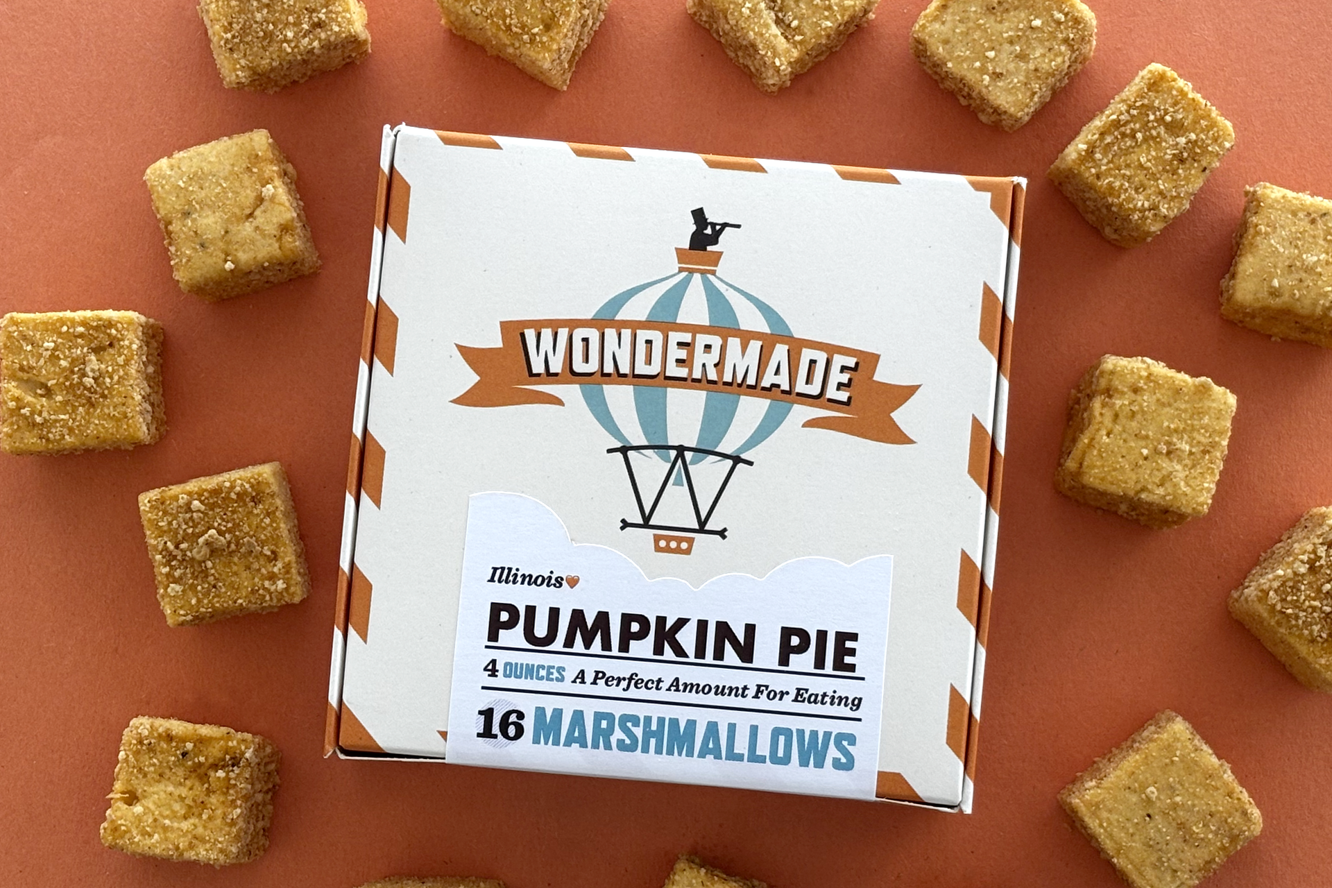 Illinois Pumpkin Pie Marshmallows – Wondermade