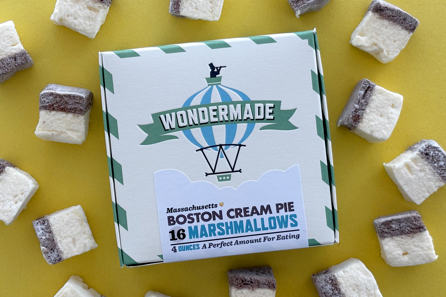 Massachusetts Boston Cream Pie Marshmallows