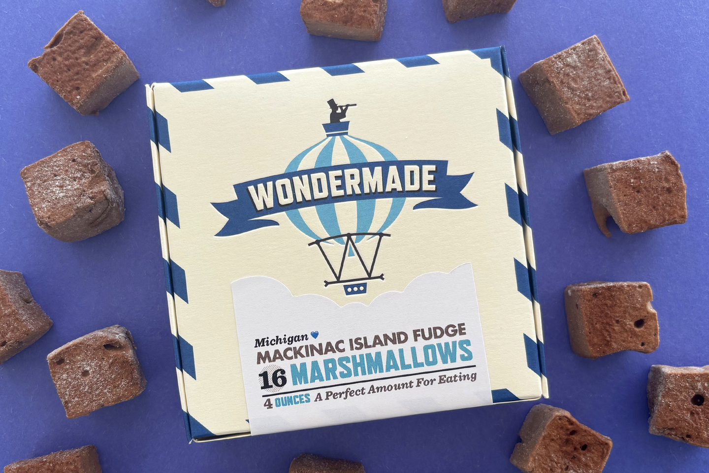 Michigan Mackinac Island Fudge Marshmallows