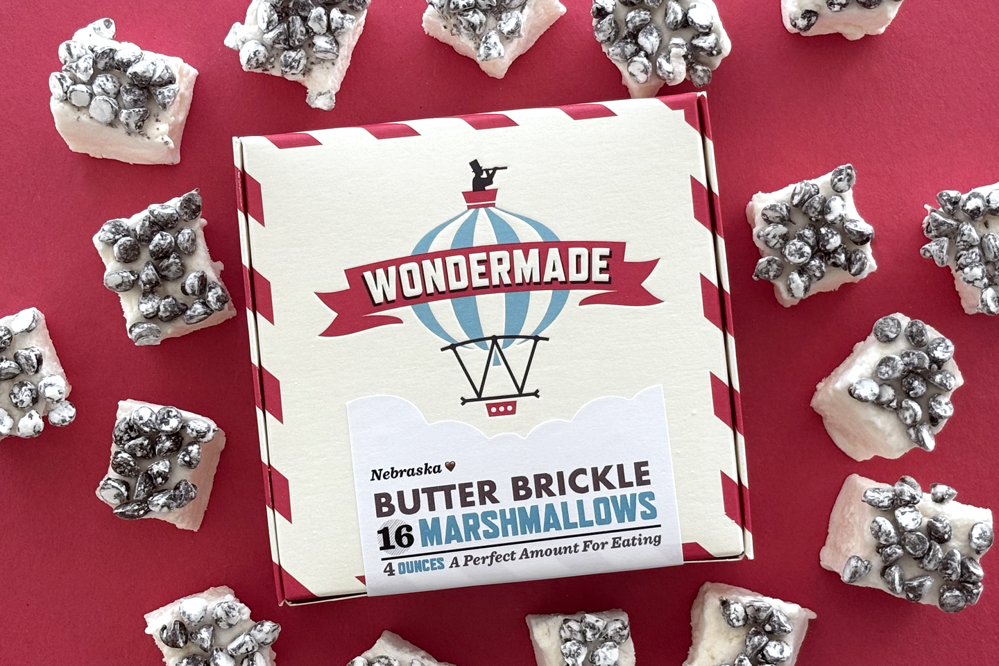 Nebraska Butter Brickle Marshmallows