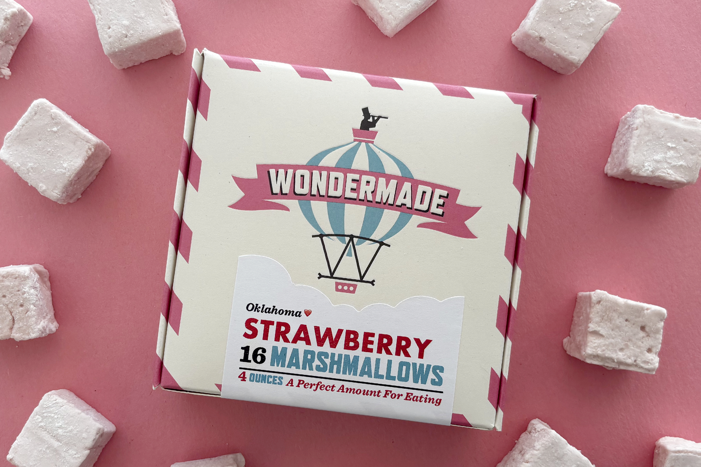 Oklahoma Strawberry Marshmallows