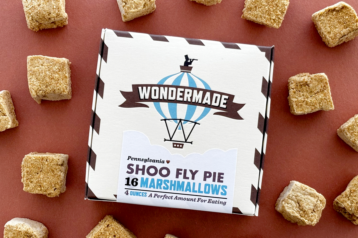 Pennsylvania Shoo Fly Pie Marshmallows