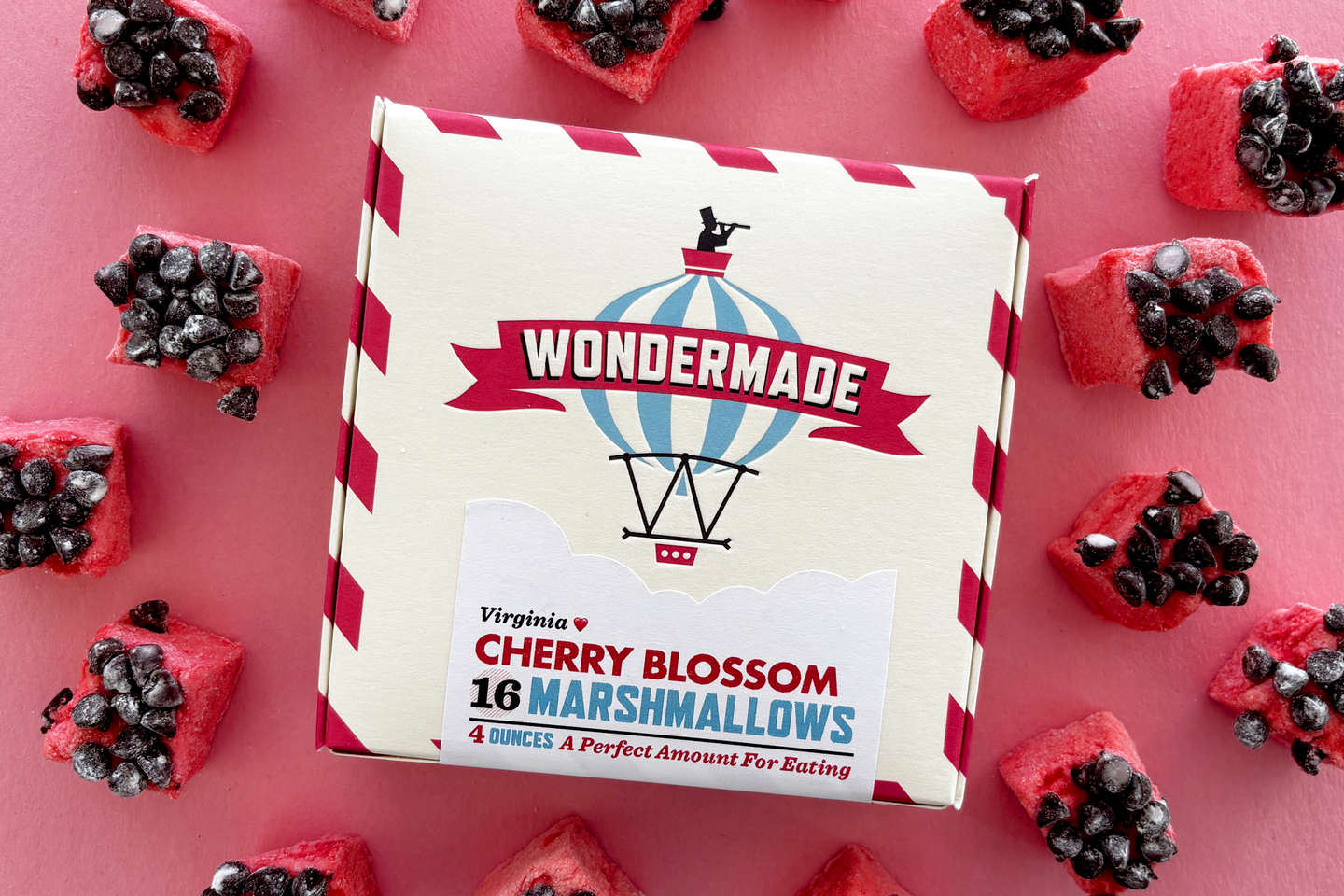 Virgina Cherry Blossom Marshmallows