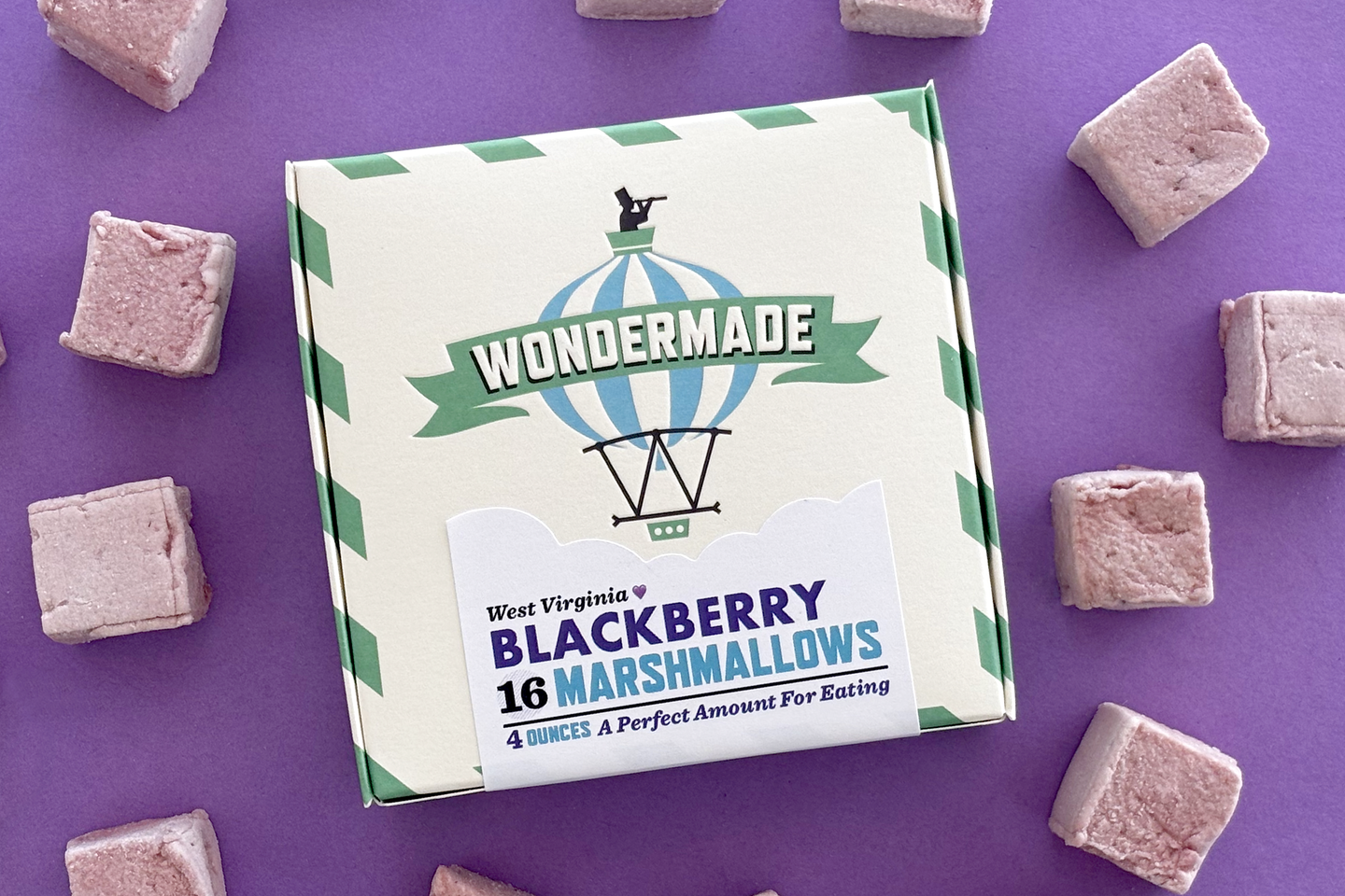 West Virgina Blackberry Marshmallows